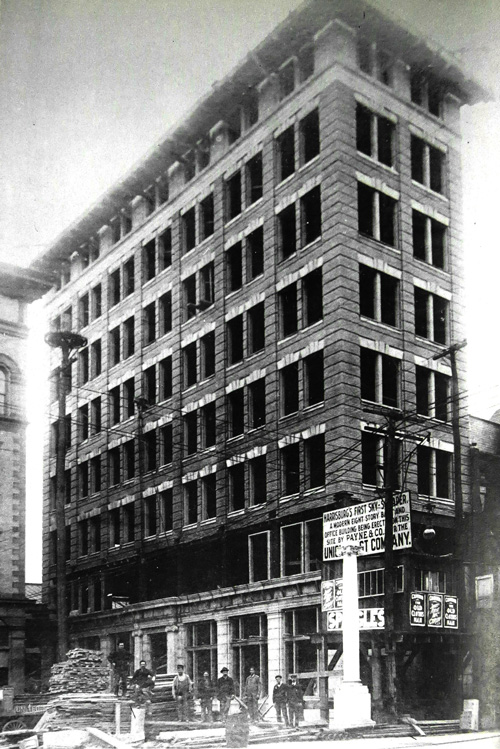 Harrisburg's first skyscraper